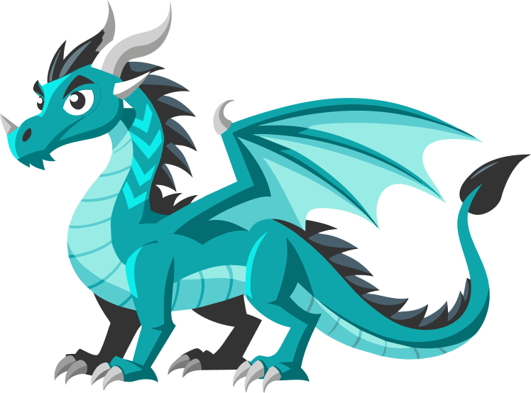 Дракон слева