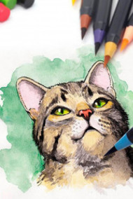 Красная Луна - Рисование- или как приручить карандаши