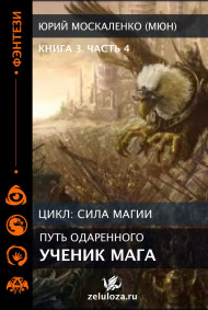 Путь одарённого. Ученик мага. Книга третья часть четвёртая