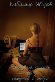 Обложка книги "Мгновенная страсть или попутчик в поезде"