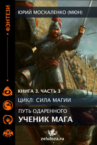 Путь одарённого. Ученик мага. Книга третья часть третья